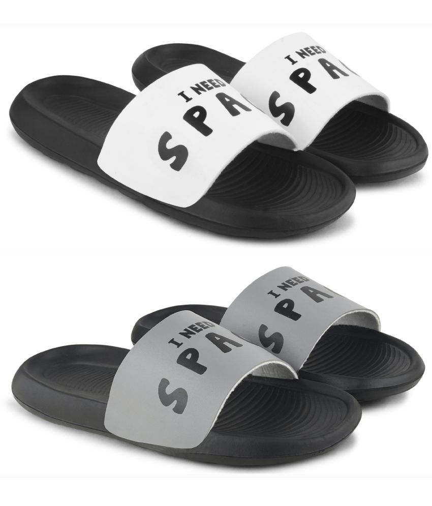     			PERY PAO Multi Color Men's Slide Flip Flop