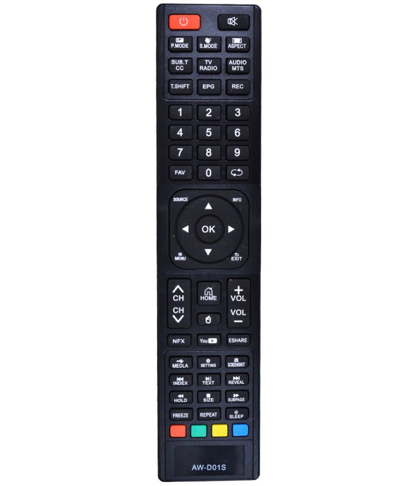     			RESORBLED 591Smart TV LCD/LED RemoteCompatible Remote Control for AIWA AW-D01S Smart TV