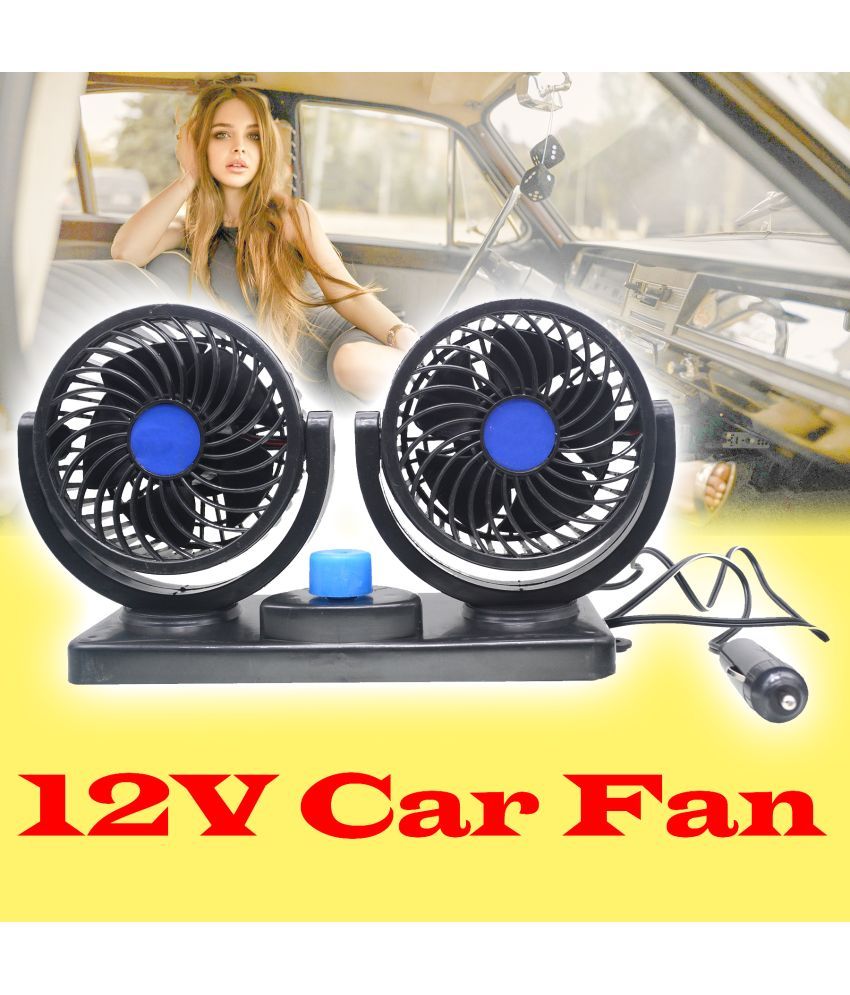     			360 Degree Rotatable 12V Car Fan