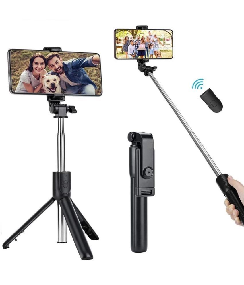     			ABR GALAXY Bluetooth Selfie Stick ( Black )