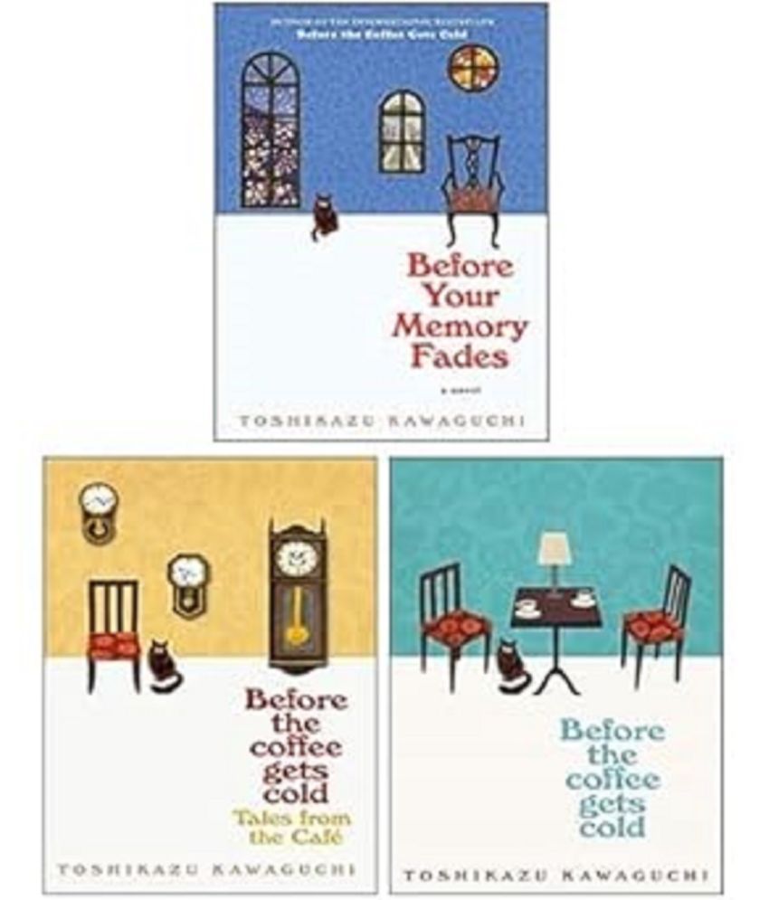     			Before the Coffee Gets Cold Series Collection 3 Books((Before the Coffee Gets Cold, Before Your Memory Fades Paperback