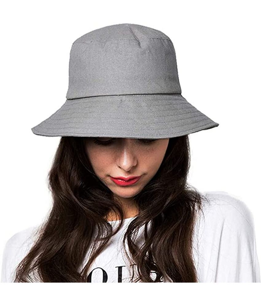     			Infispace Navy Blue Cotton Women's Hat ( Pack of 1 )