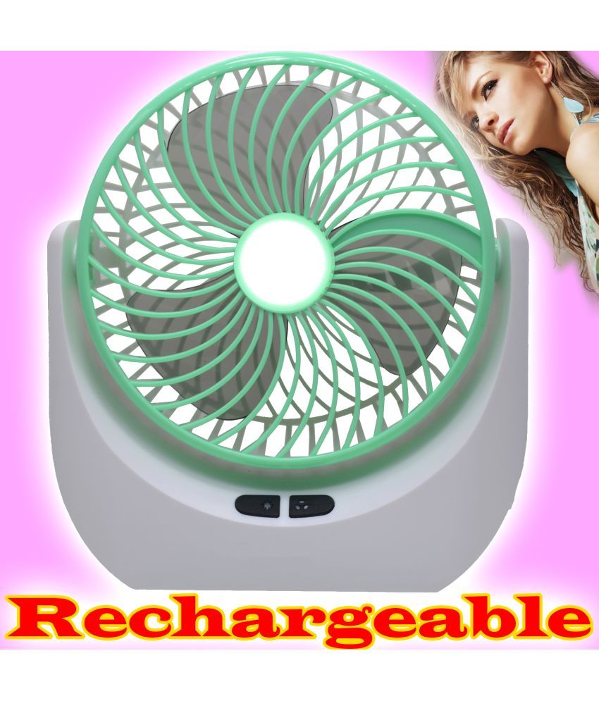     			Mini Table Rechargeable Fan