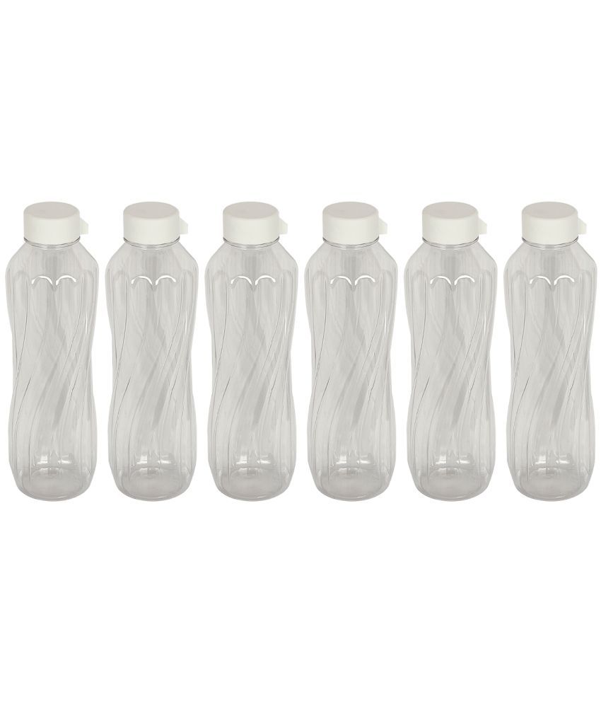     			PearlPet Lehar-1000ml Transparent PET Water Bottle 1000 mL ( 6 )