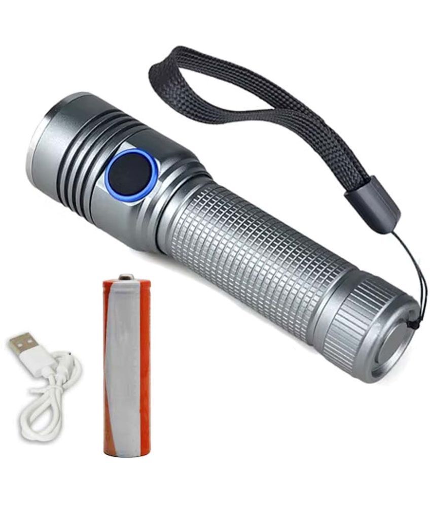     			RENMAX - 50W Rechargeable Flashlight Torch ( Pack of 1 )