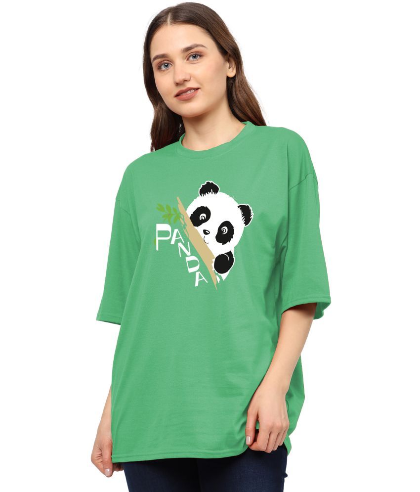     			TQH Green Cotton Blend Tees - Single