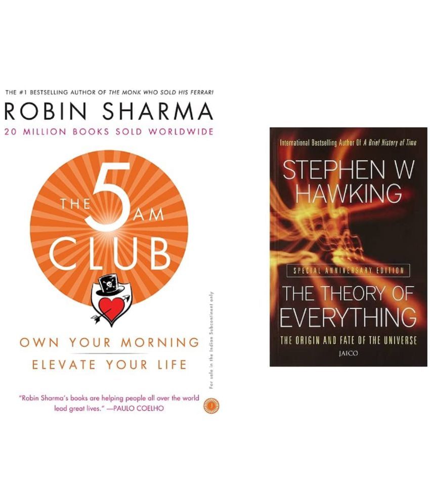     			The 5 AM Club: Own Your Morning, Elevate Your Life & The Theory of Everything (Set of 2 Books) Product Bundle