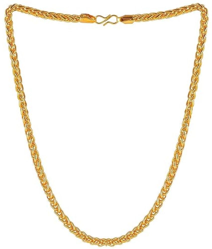     			VM MALL Gold Plated Chain ( Set of 1 )