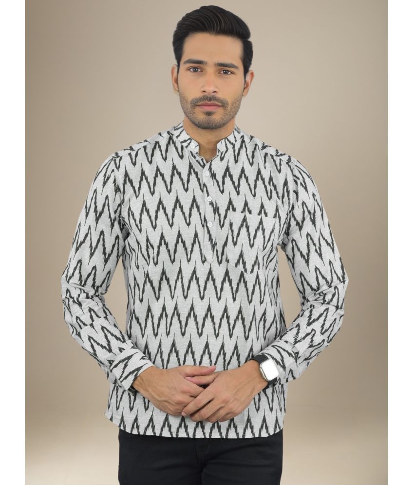     			Dgsm Craft Dark grey Cotton Men's Regular Kurta ( Pack of 1 )