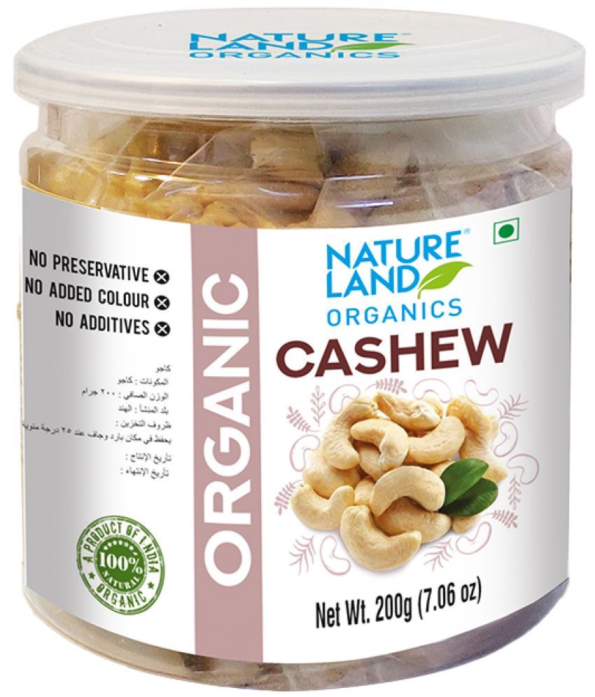     			Natureland Organic Cashew nut (Kaju) 200 gm