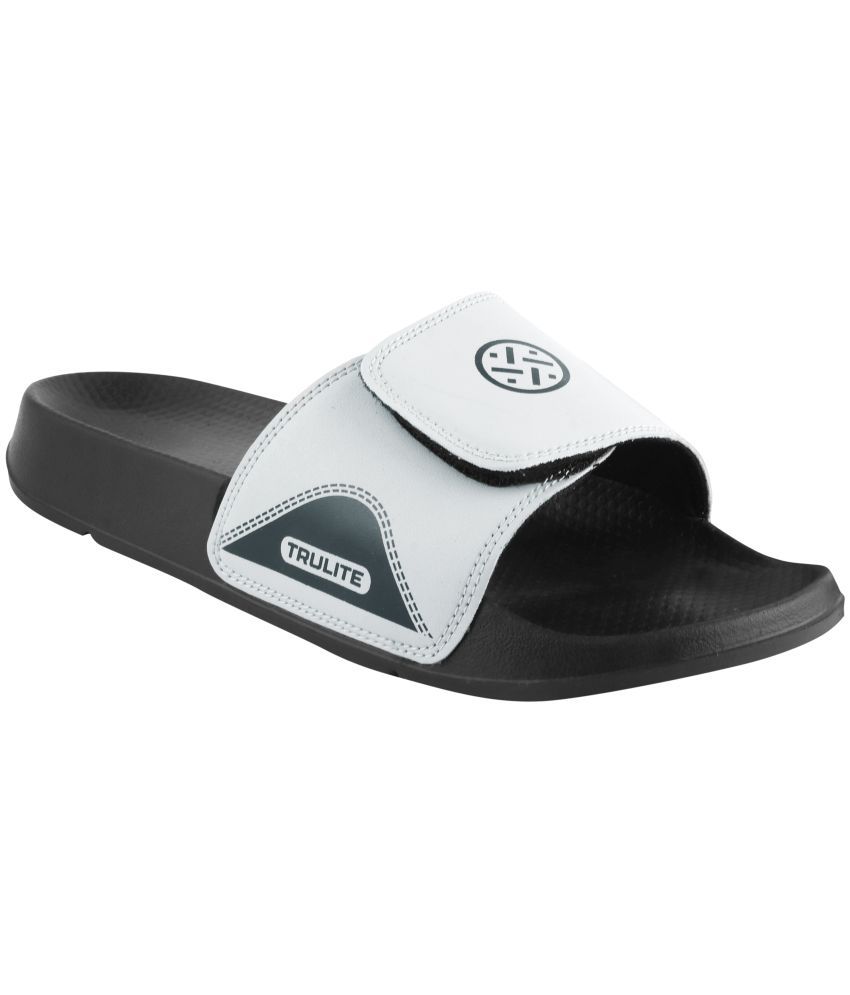     			Trulite Grey Men's Slide Flip Flop