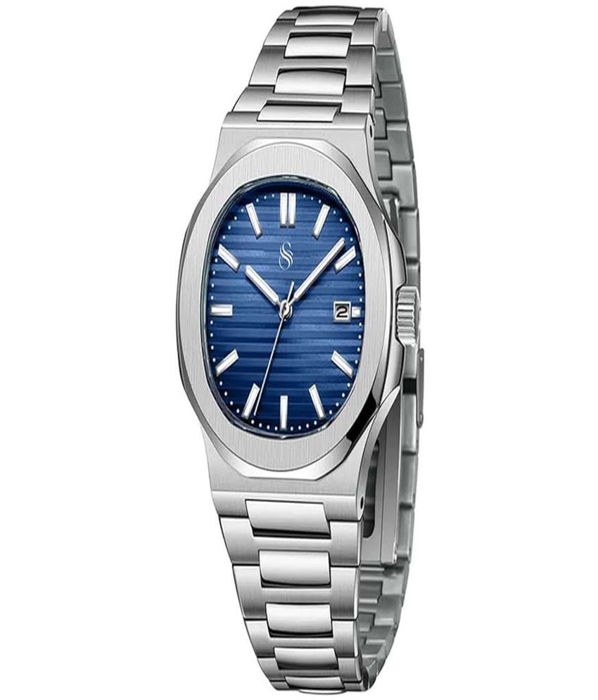     			windexa Silver Metal Analog Men's Watch