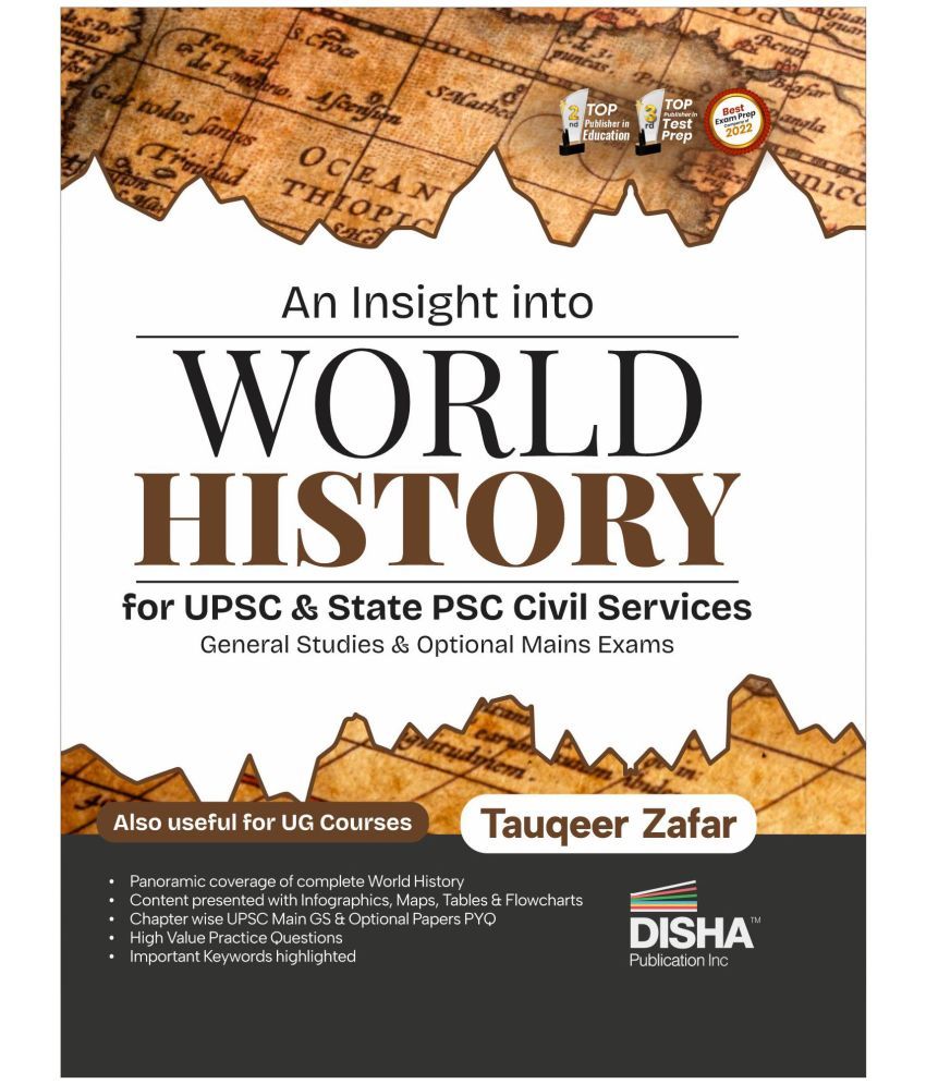     			An Insight into World History for UPSC & State PSC Civil Services General Studies & Optional Mains Exam | Previous Year Questions PYQs