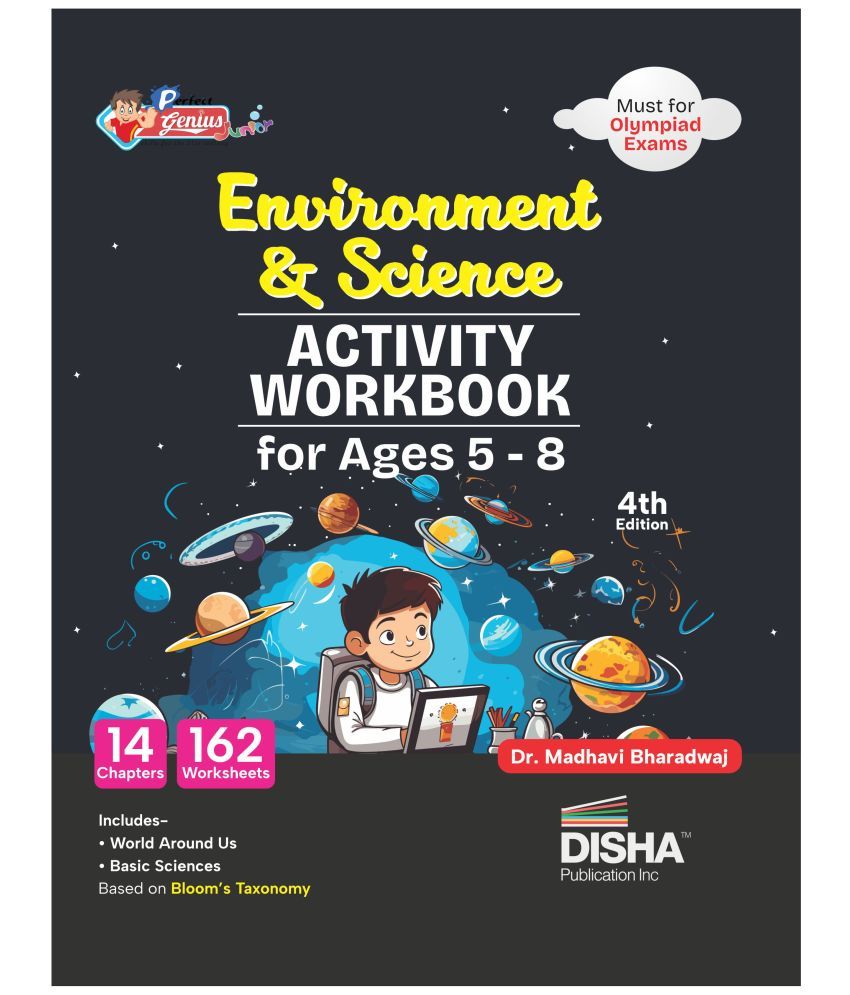     			Perfect Genius Environment & Science Activity Workbook for Ages 5 to 8 - 4th Edition | Must for Olympiad Exams | Builds 162 Life Skills