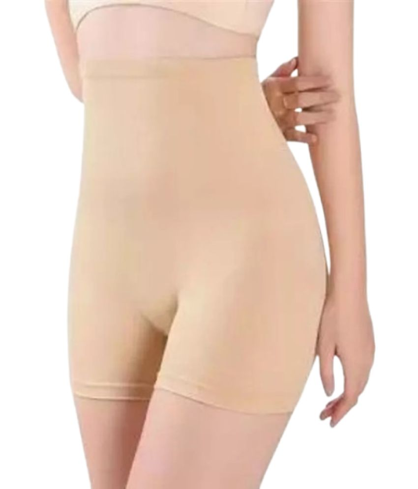     			Pia Trends Pack of 1 Cotton Blend Women's Tummy Tucker ( Beige )