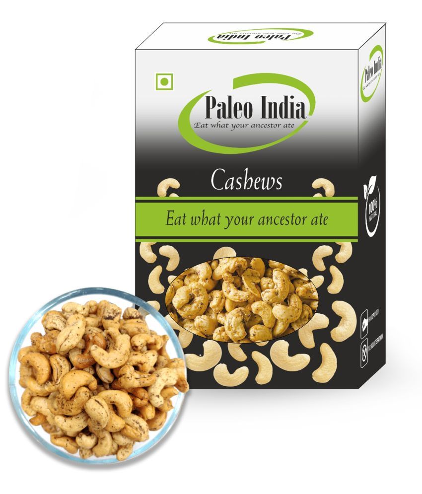     			Paleo India Roasted Masala Cashew Nuts 250gm