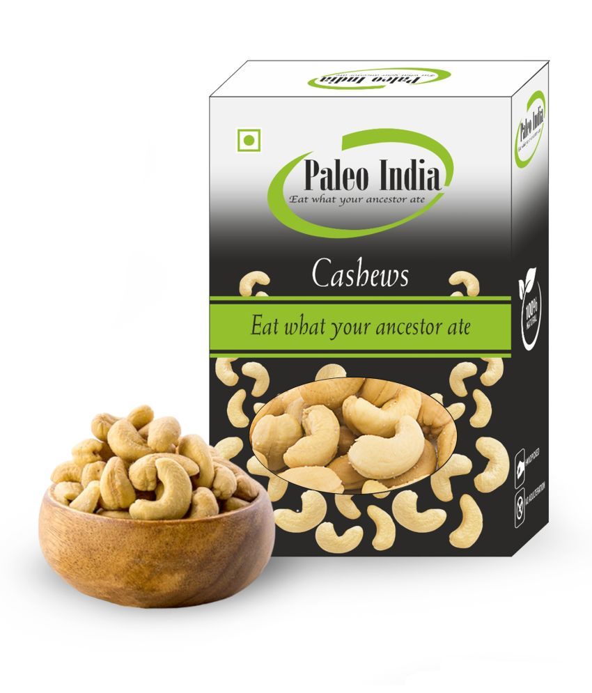     			Paleo India Roasted & Salted Cashews 500gm