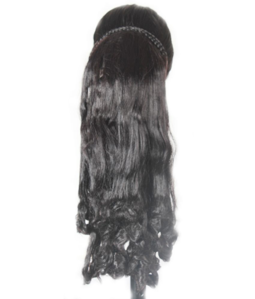     			RITZKART - Dark Brown Clip In Hair Extension