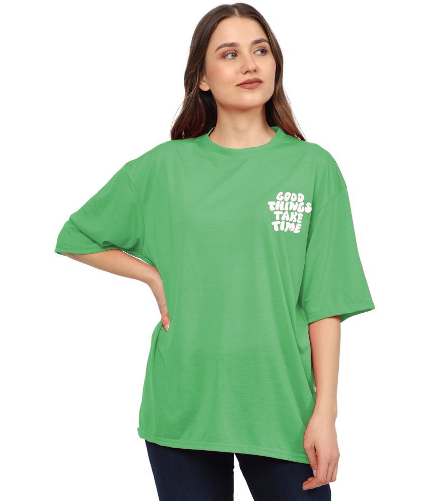     			TQH Green Cotton Blend Tees - Single