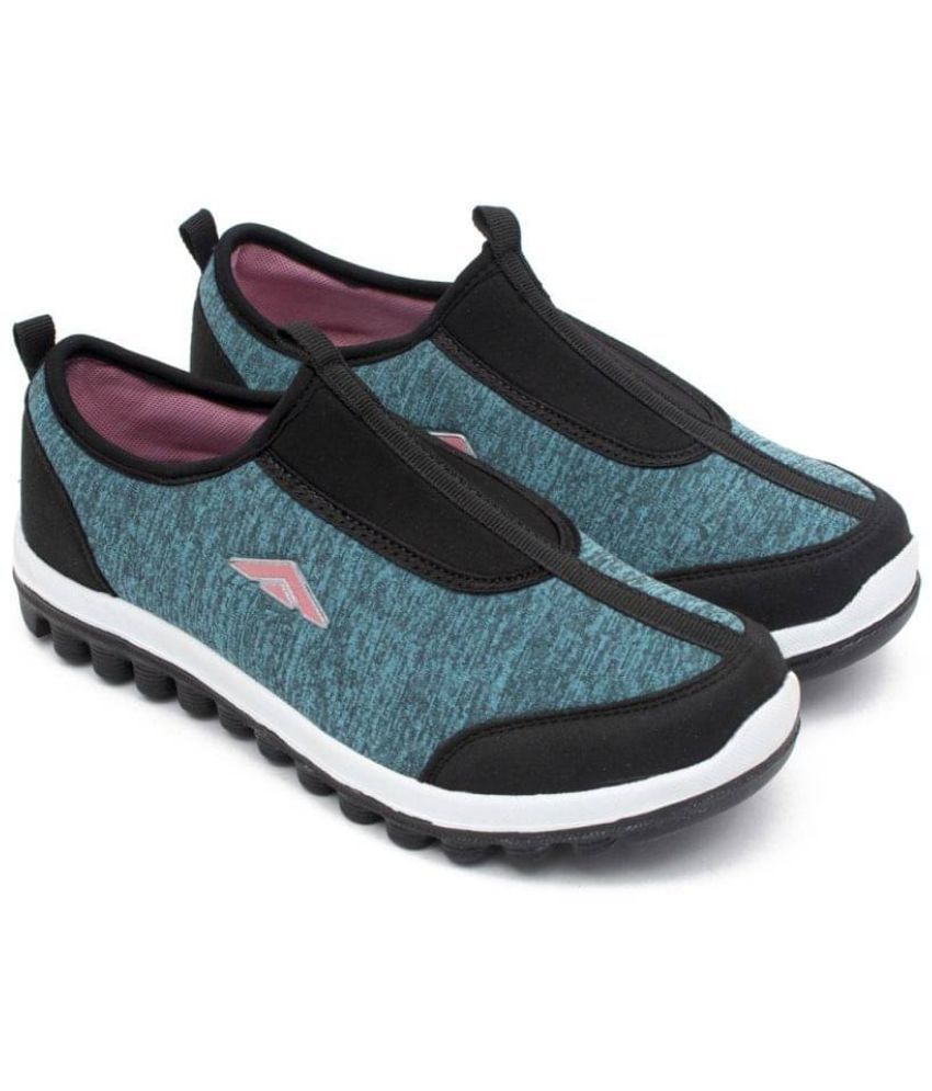     			ASIAN - Green Women's Running Shoes