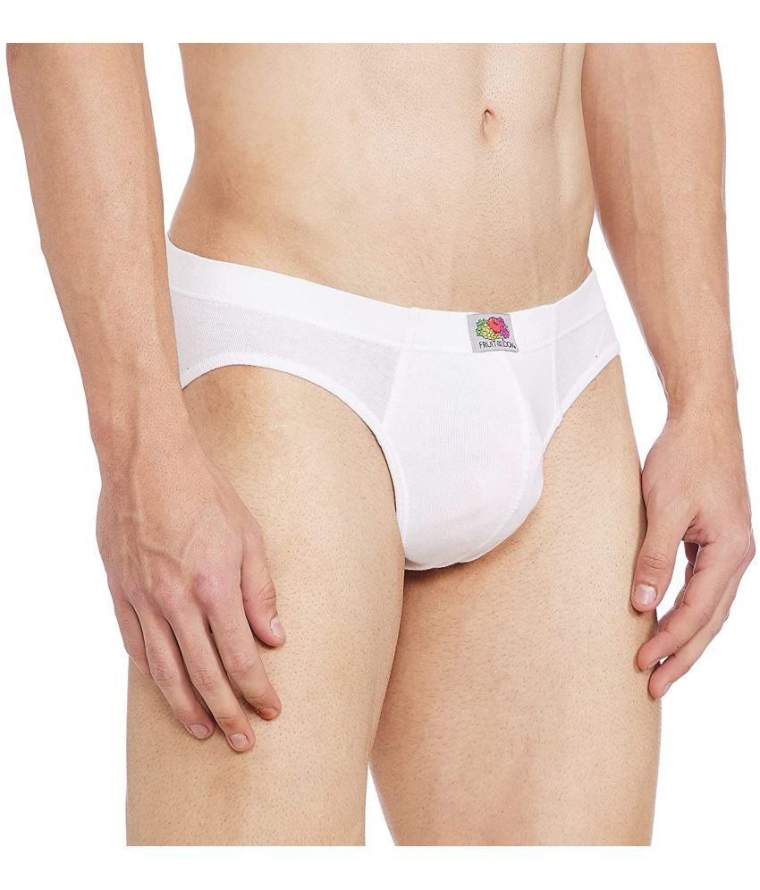     			VEE SAA Pack of 1 Cotton Briefs For Men's ( White )