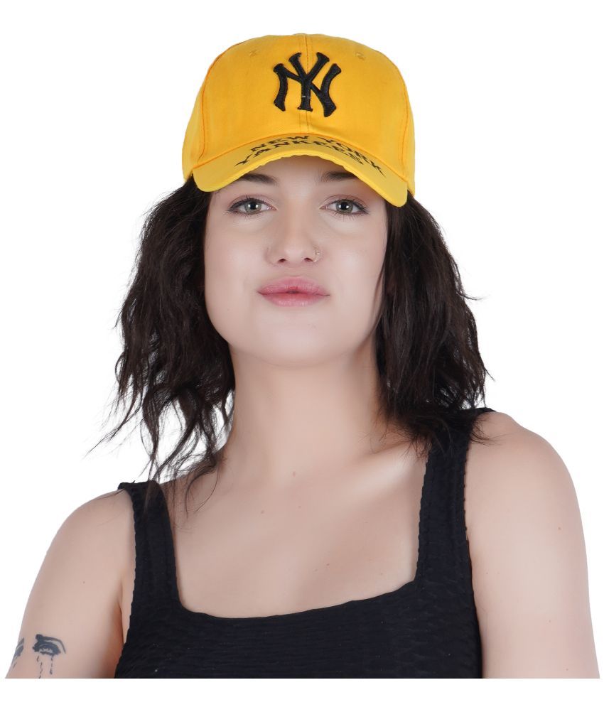     			valdez Yellow Cotton Women's Cap ( Pack of 1 )