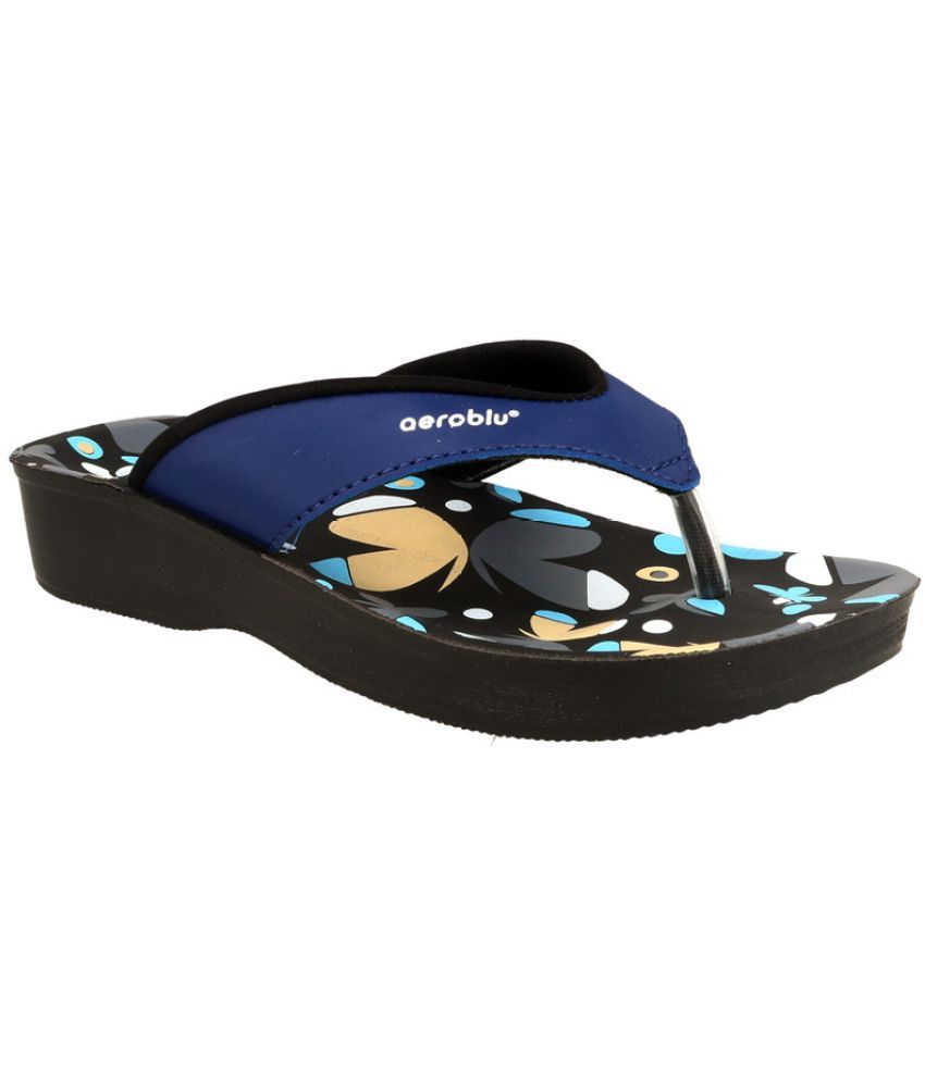     			Aeroblu Footwear Blue Women's Flats