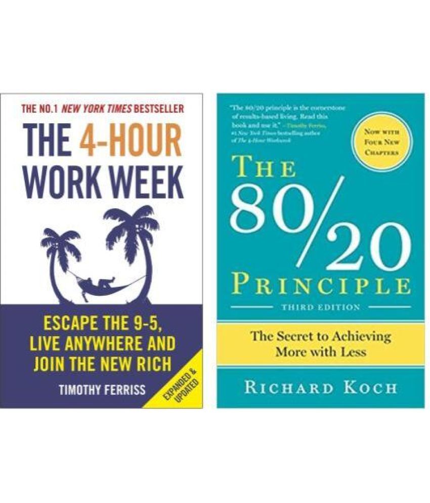     			COMBO OF (The 4-Hour Work Week + The 80/20 Principle) (Asbookseller1)