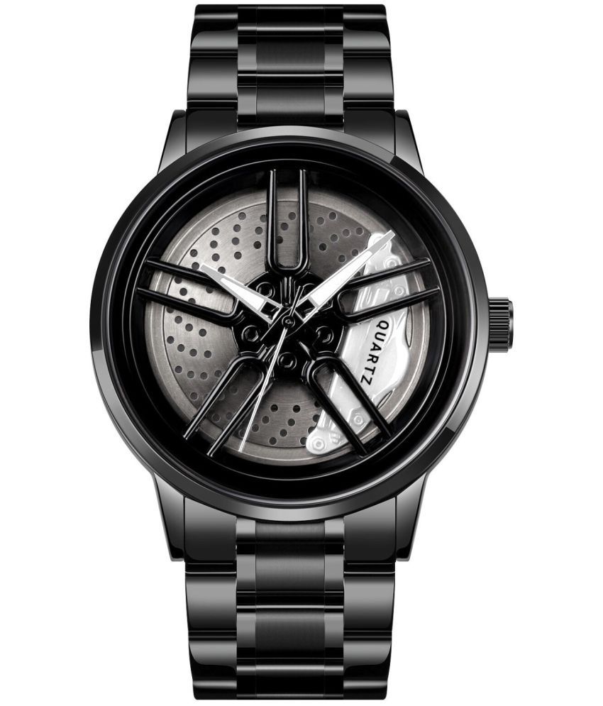     			EMPERO Black Stainless Steel Analog Men's Watch