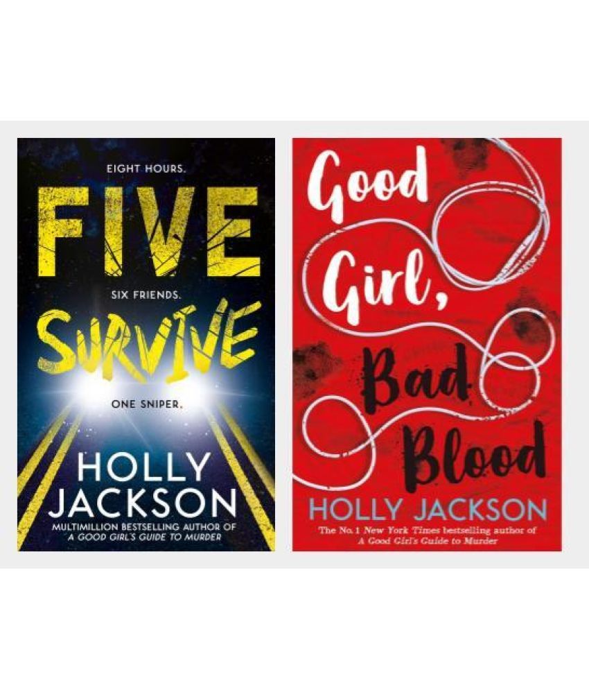     			Good Girl, Bad Blood + Five Survive English  (Paperback, Holly Jackson)