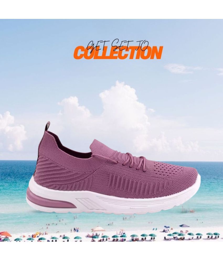     			Jootiyapa Pink Women's Sneakers