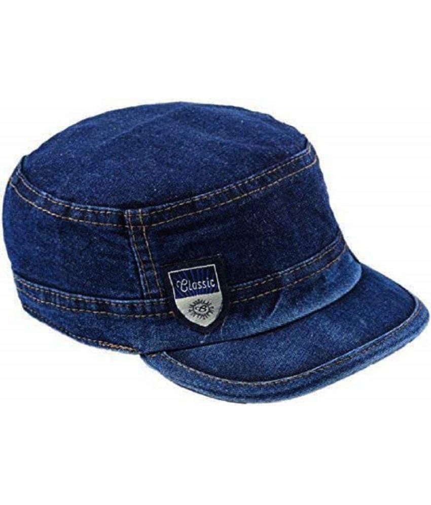     			Rozti Pack of 1 Cotton Men's Cap ( Blue )