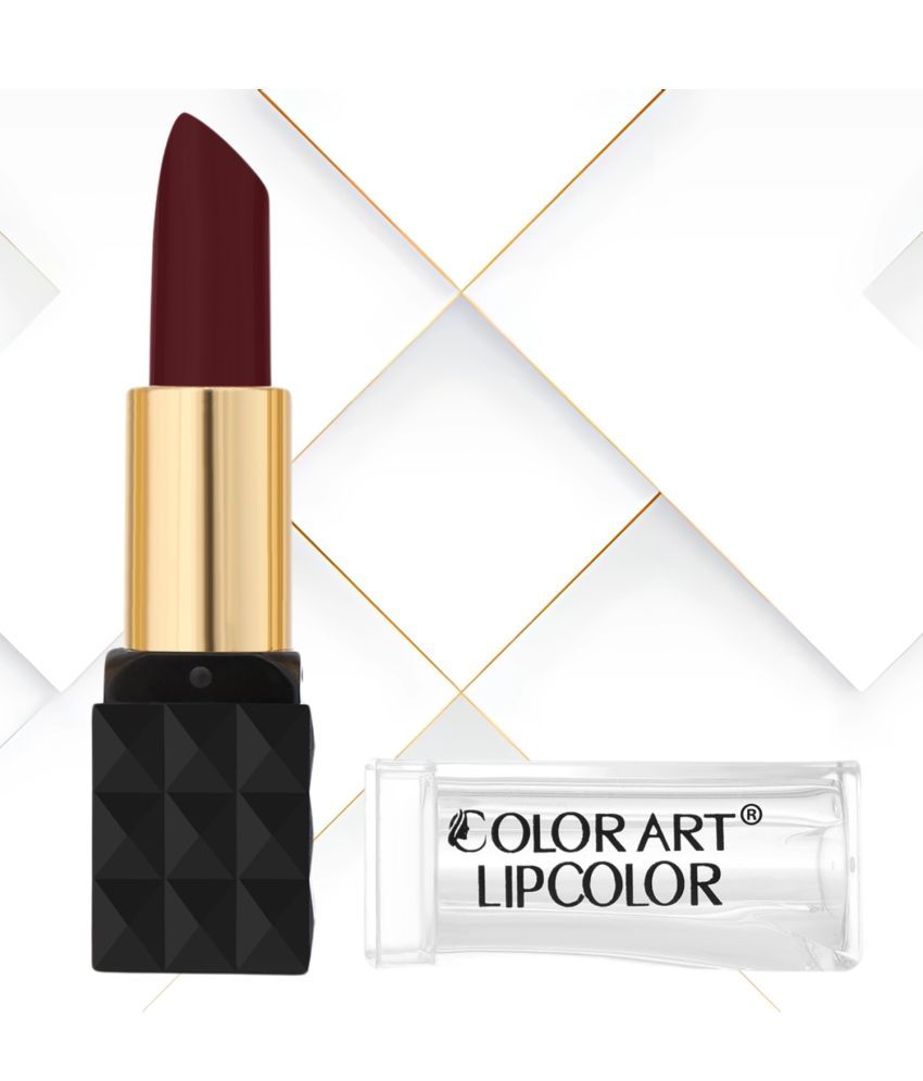     			Color Art Deep Maroon Matte Lipstick 4 gm