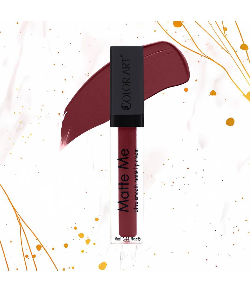     			Color Art Maroon Matte Lipstick 6 ml