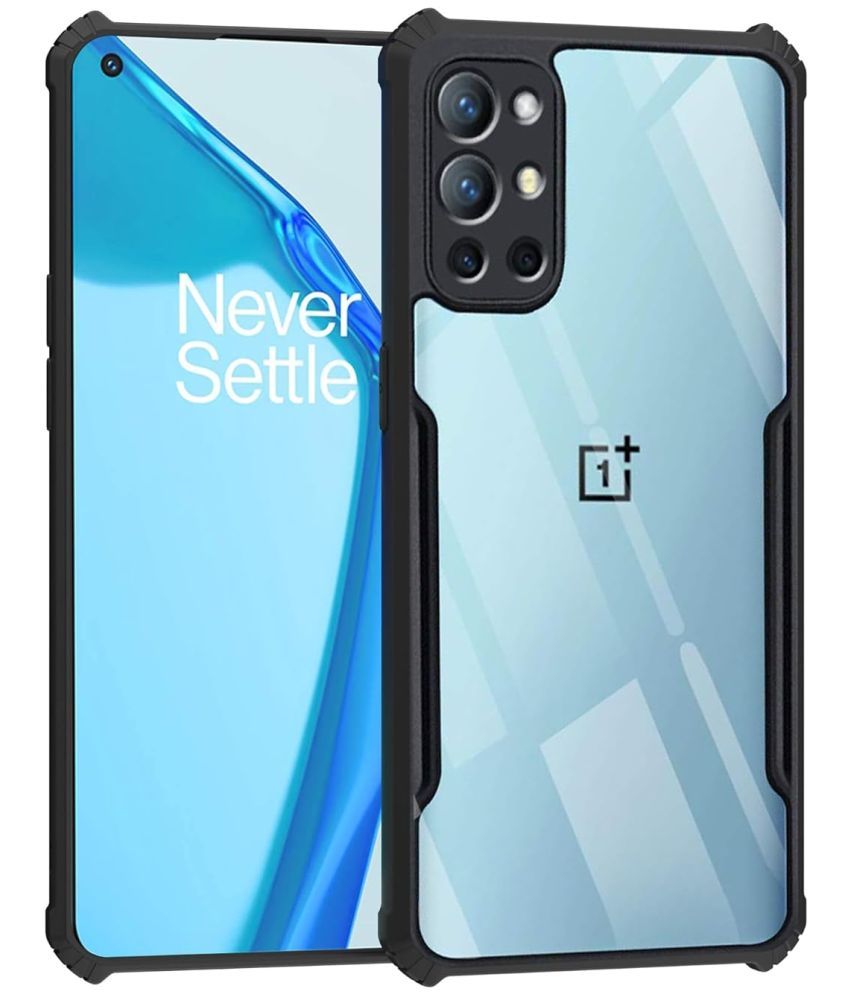     			Finaux Shock Proof Case Compatible For Polycarbonate OnePlus 9R ( Pack of 1 )