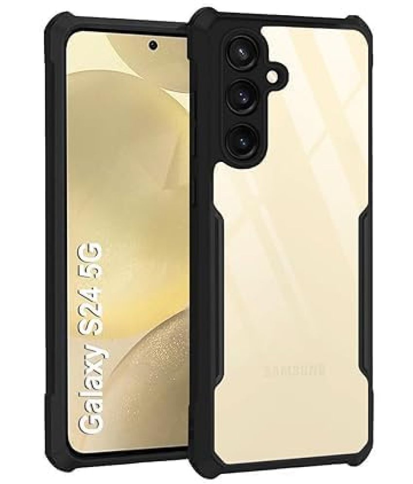     			Finaux Shock Proof Case Compatible For Polycarbonate Samsung Galaxy S24 ( Pack of 1 )