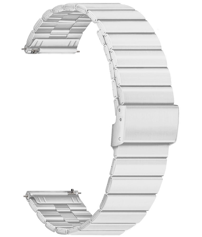     			ACM Watch Strap Stainless Steel Metal 22mm compatible with Beatxp Unbound Era Smartwatch Adjustable Belt Band Silver