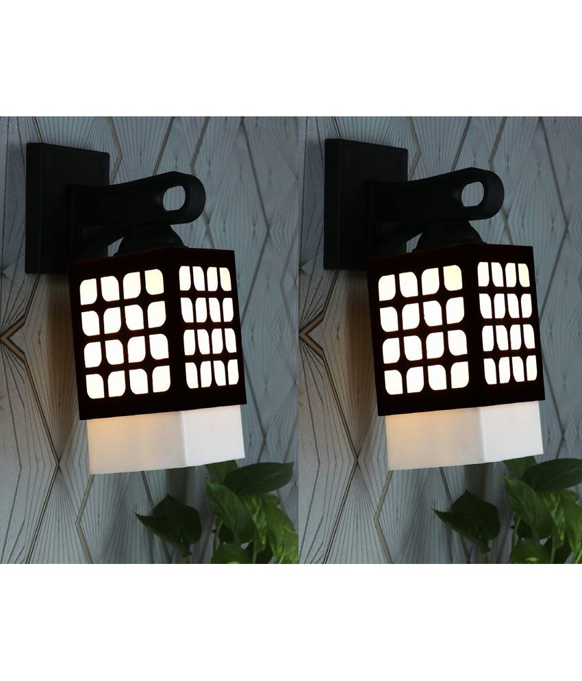     			AFAST Black Swing Arm Wall Light ( Pack of 2 )