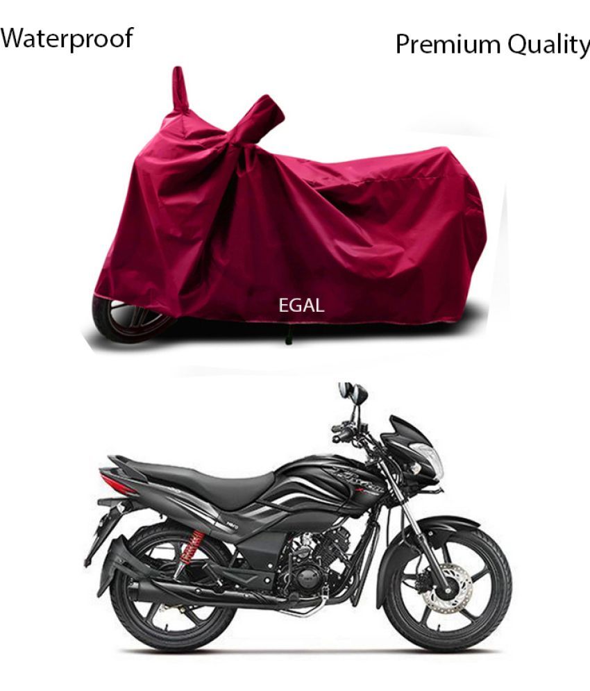     			EGAL Bike Body Cover for Hero Passion XPro BS6 ( Pack of 1 ) , Maroon