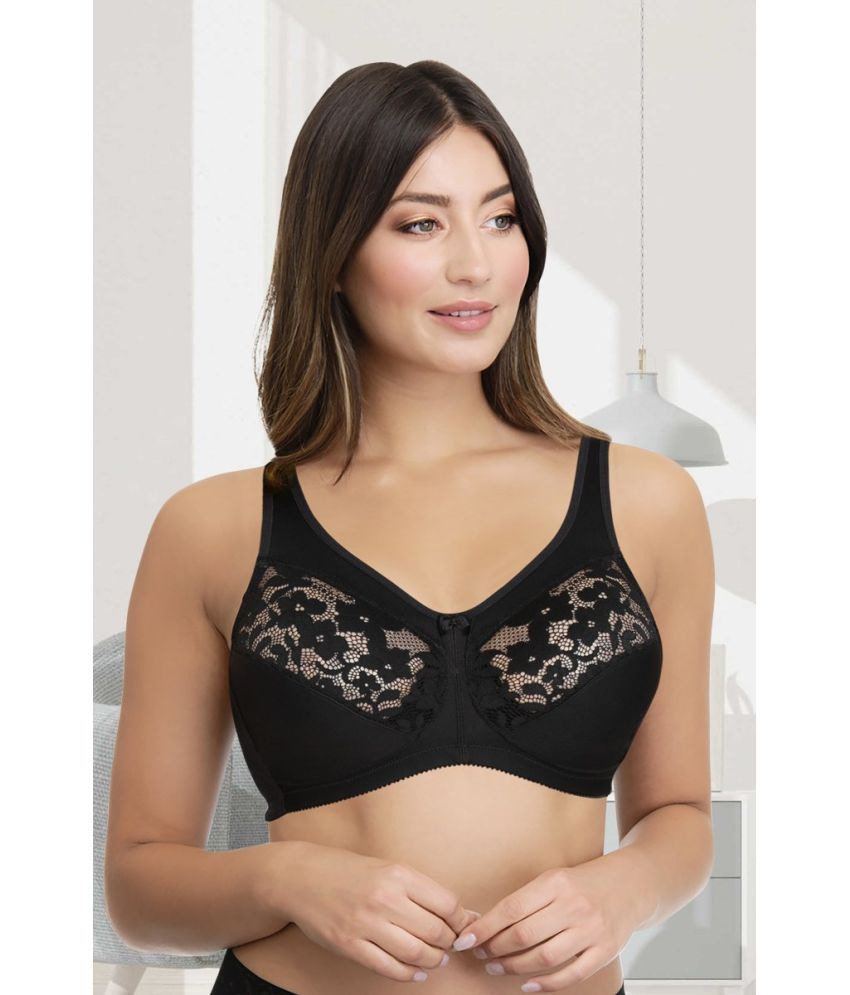     			Amante Polyester Non Padded Women's Shaping Bra ( Black )