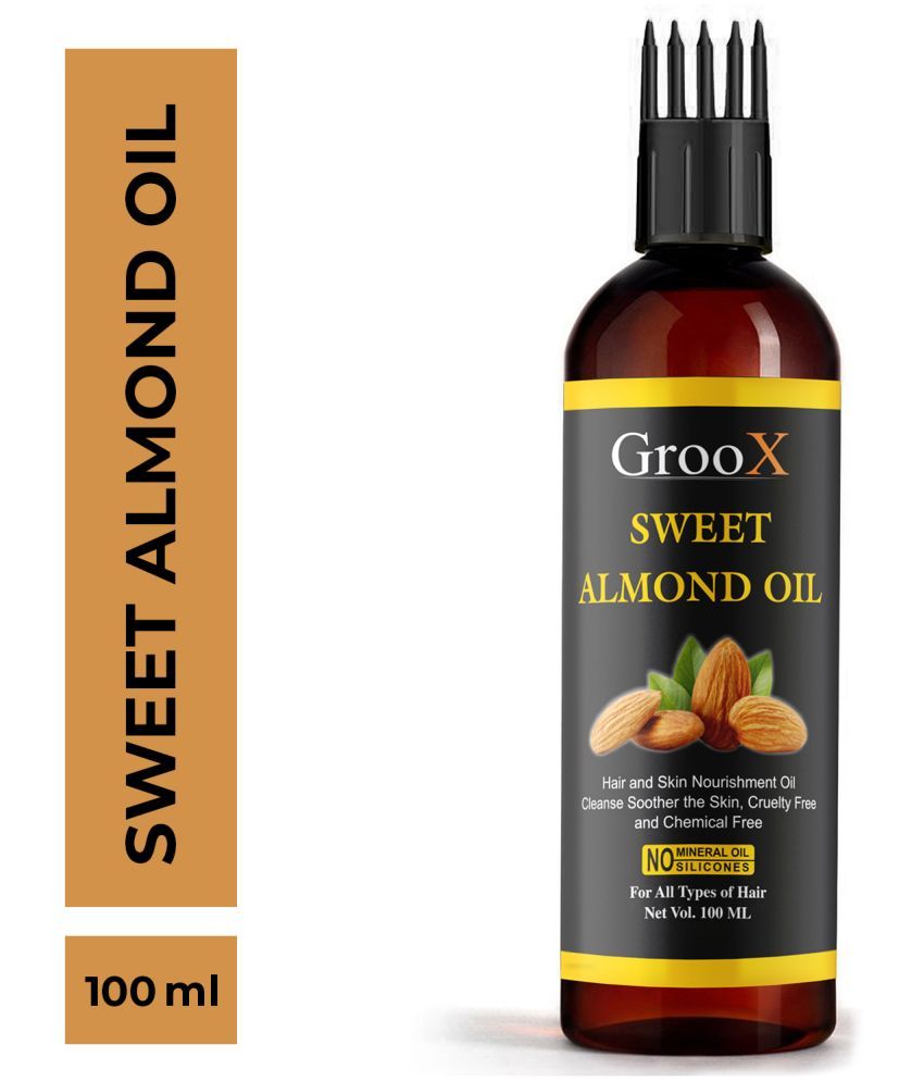     			Groox Nourishment Almond Oil 100 ml ( Pack of 1 )