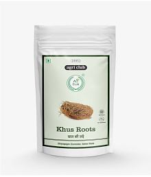 AGRI CLUB Kush Roots-Vetiver Roots Raw Herbs 200 gm