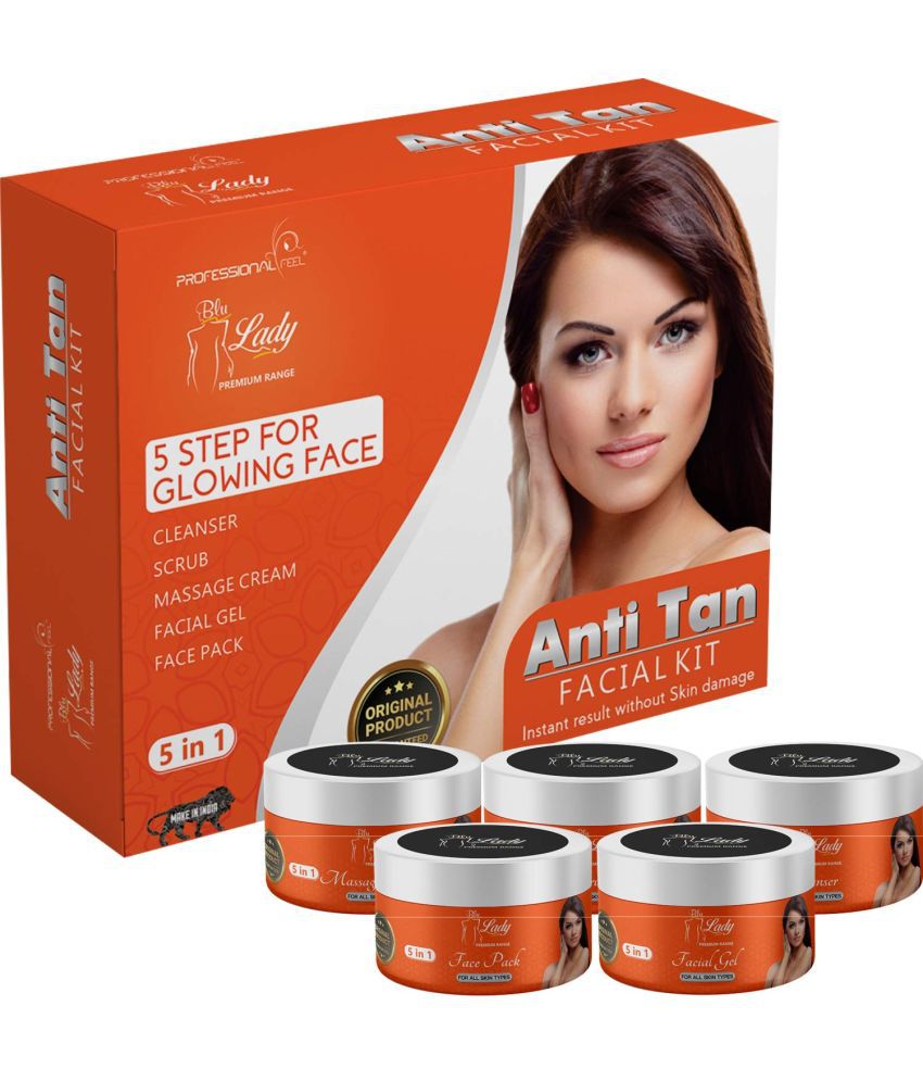    			blu lady Best Face Skin Care Radiant, ANTI TAN Facial Kit 275 g