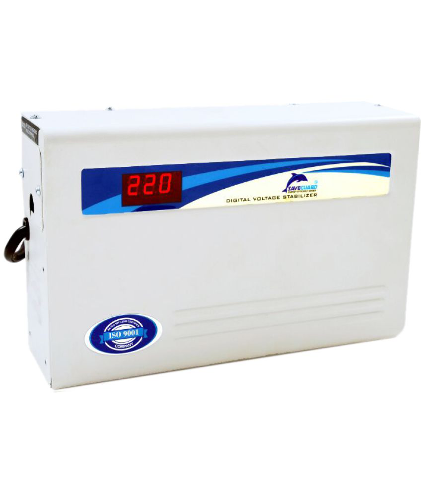 saveguard SG490A Suitable For AC (Above 1.5 Ton) Stabilizer
