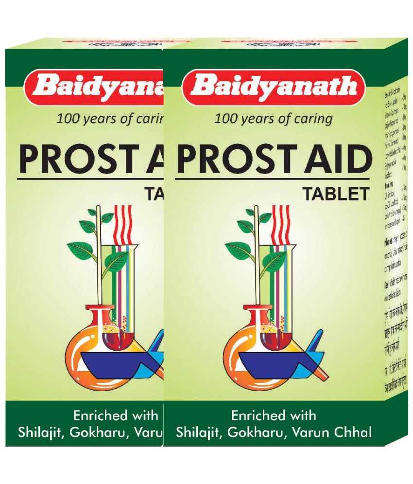     			Baidyanath Prostaid Urinary Track Infection Tablet 50 gm Pack Of 2