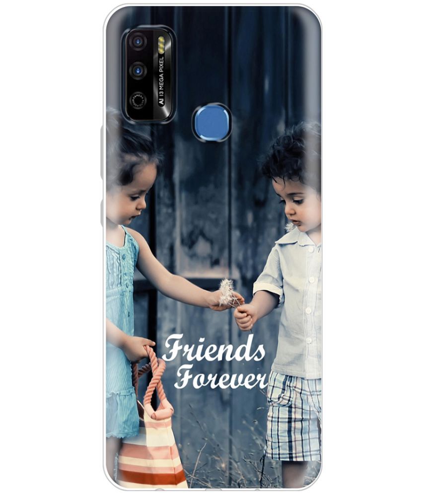     			NBOX Printed Cover For Infinix Smart 4 Plus