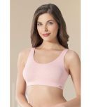 Amante Cotton Non Padded Women's Cami bra ( Pink )