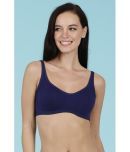 Amante Cotton Seamless bra - Blue Single