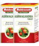 Baidyanath Ashwagandha Tablet 60 Increase Stamina (Pack Of 2)