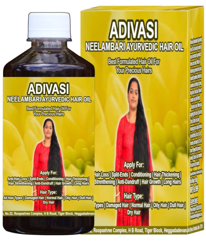 Adivasi Neelambari Ayurvedic hair Oil 500 mL Buy Adivasi Neelambari